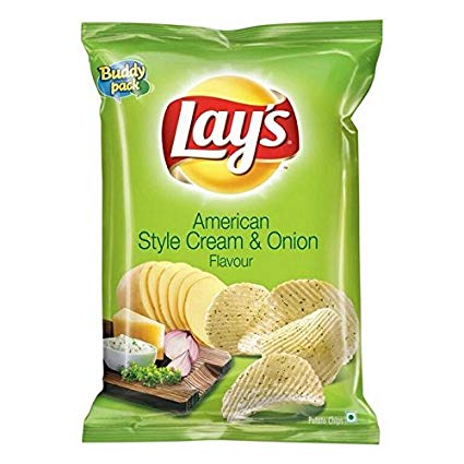 Lays American Style Cream & Onion flavour