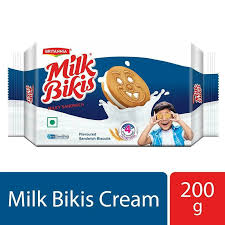 Biscuit Britannia Milk Bikis Sandwich 200 g