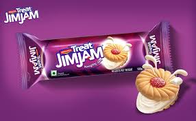 Biscuit Britannia Treat Jim Jam 92 g