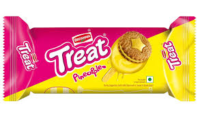 Biscuit Britannia Treat Pineapple 60