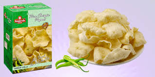 Ganesh Rice Crispy Green Chilli Papad 150 g