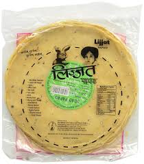 Lijjat Udad Regular Papad 200 g