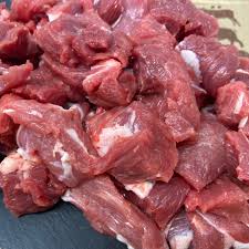 Frozen Mutton Goat with Skin Cut 1 kg