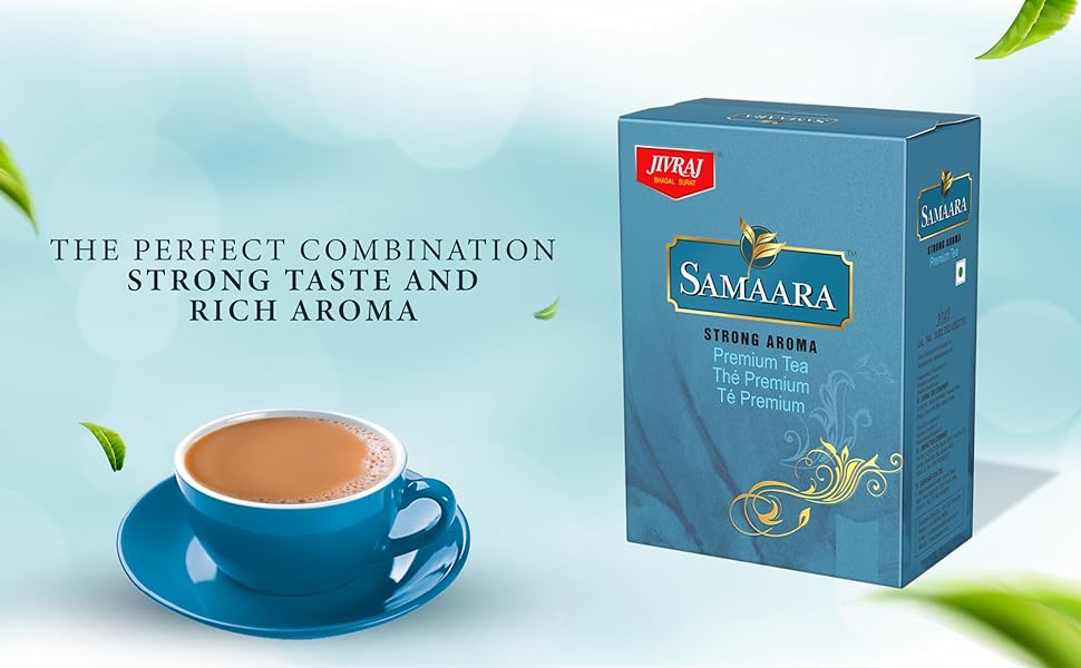 Jivraj Samaara Strong Aroma Premium Leaf Tea 1 kg (Tea Powder)