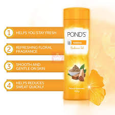 Ponds Sandal Radiance Talc 100 g