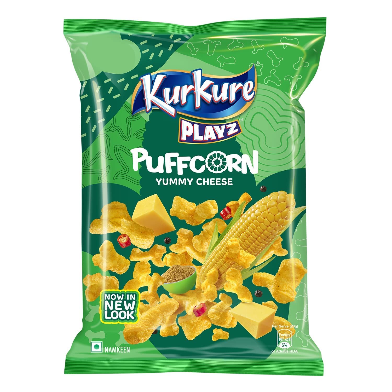 Kurkure Playz Puffcorn Yummy Cheese